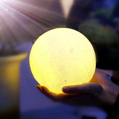 2021 Μπεστ Σέλερ Καλή 3D εκτύπωση φεγγαρόφωτο λαμπτήρα με διακόπτη λειτουργία τηλεχειριστή