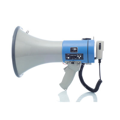 Χωρίς τηλεχειρισμό 12V 50 Watt χειροκίνητο ηχείο Μεγαφώνημα με σειρήνα