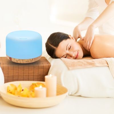 ΧΩΡΙΑ Ελέγχεται από εφαρμογή 12W 500ml Asakuki Essential Oil Aroma Diffuser με τηλεχειρισμό