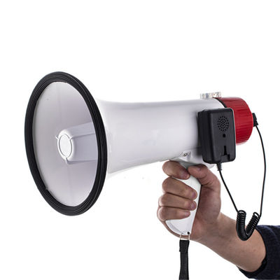 Ηχηρή και καθαρή επικοινωνία 40W Pyle υψηλής ισχύος πλαστικών διευθυντών Μεγαλόφωνο με σειρήνα