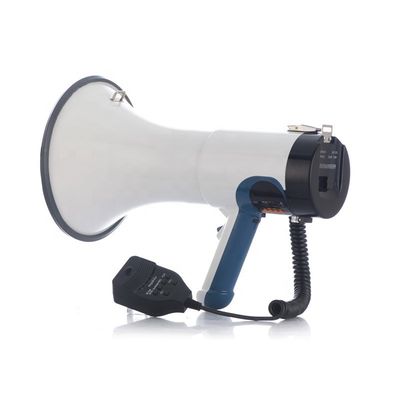 80W Μεγάλη ισχύς Bullhorn ομιλητής χειροκίνητο μεγαφώνημα για αποτελεσματικές ανάγκες επικοινωνίας