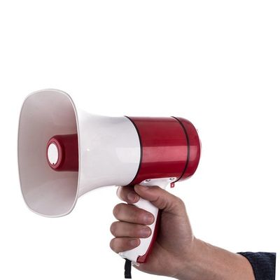 Στυλ Λαϊκές προωθήσεις Πολυλειτουργικό πλαστικό μεγαφώνημα με 1 κανάλι